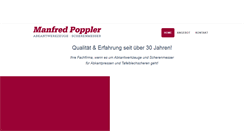 Desktop Screenshot of poppler-werkzeuge.de